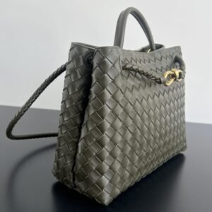 Alternative view of Replica Bottega Veneta Andiamo Dark Green
