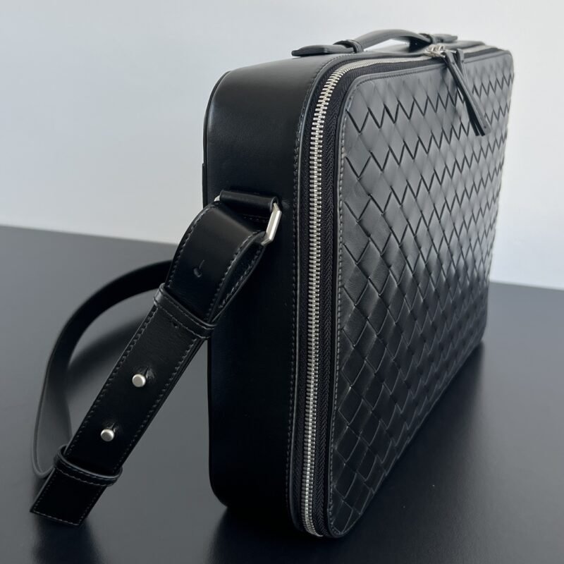 Replica Bottega Veneta Briefcase Black - Image 3