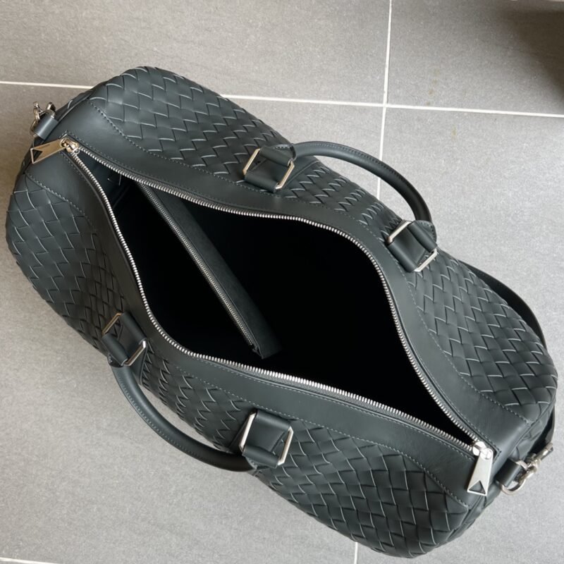 Replica Bottega Veneta Travel Bag Grey - Image 4