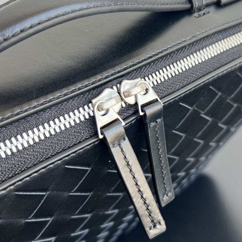 Replica Bottega Veneta Briefcase Black - Image 6