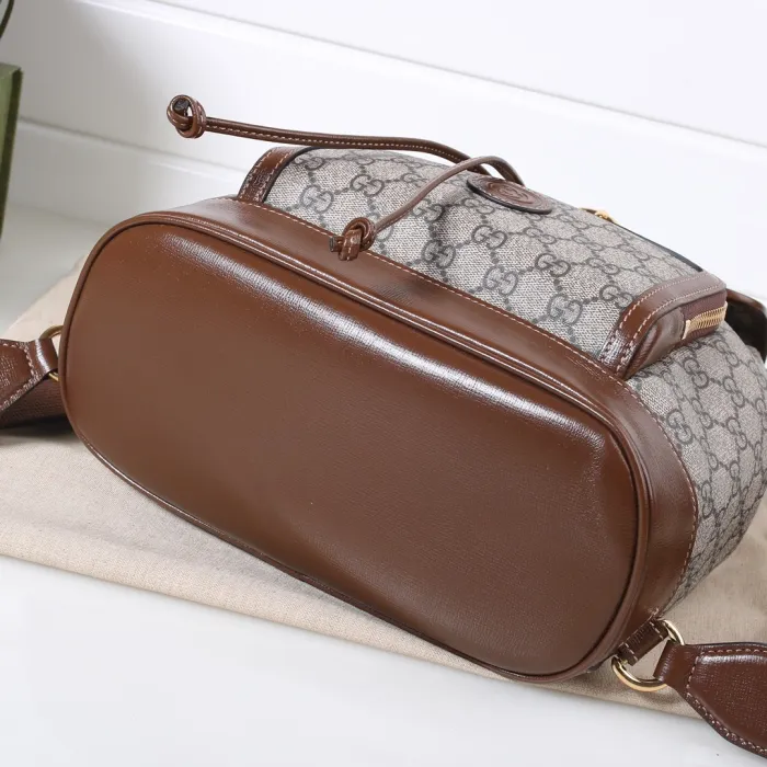 Replica Gucci Backpack With Interlocking G - Image 8