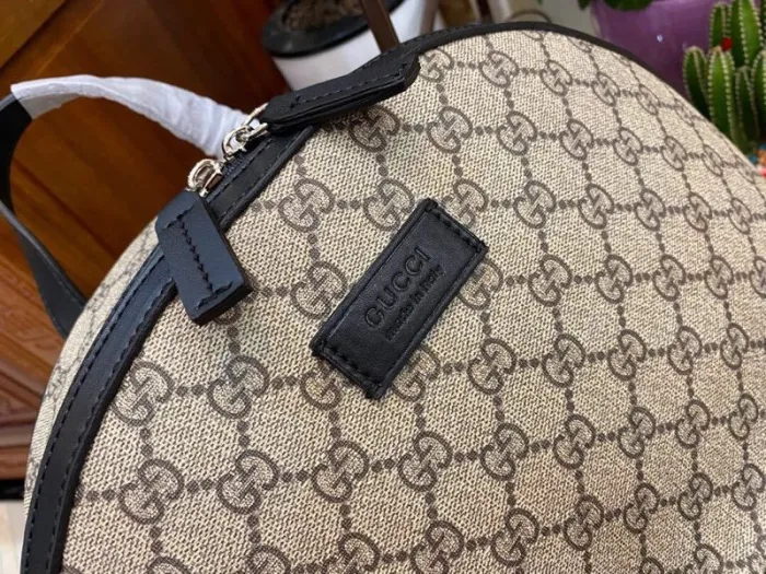 Fake Gucci Medium GG Backpack With Tag - Image 14