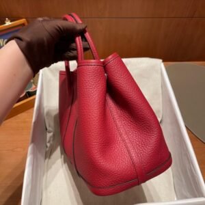 Alternative view of Fake Hermès Garden Party 30Cm Rouge Casaque