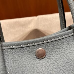 Alternative view of Fake Hermès Garden Party 30Cm Azure Ciel