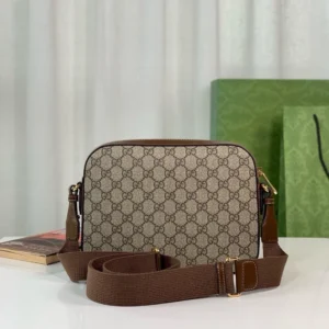 Alternative view of GUCCI MESSENGER BAG WITH INTERLOCKING G
