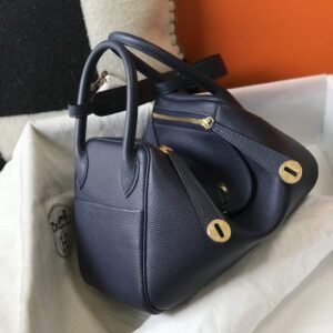Replica Hermès Lindy Sapphire Blue