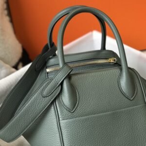 Alternative view of Fake Hermès Lindy Almond Green