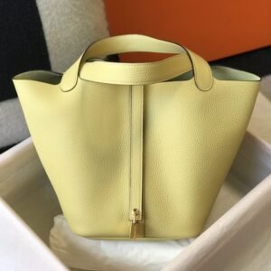 Fake Hermès Picotin Lock Yellow