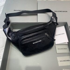 Fake Balenciaga Everyday Bag Patent Black