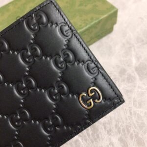Alternative view of Replica Gucci Marmont GG Wallet Black