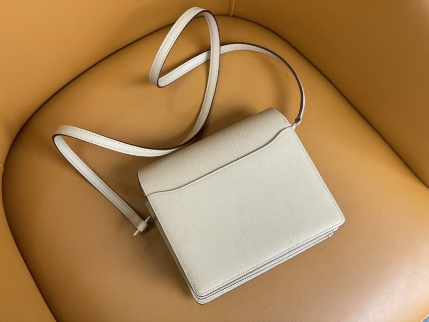 Replica Hermès Sac Roulis White - Image 7