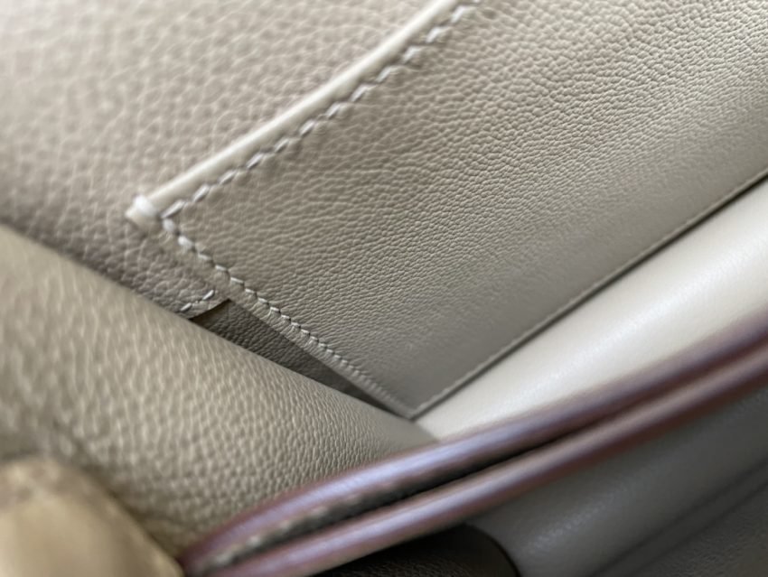 Replica Hermès Sac Roulis White - Image 8