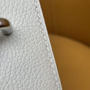 Alternative view of Replica Hermès Sac Roulis White