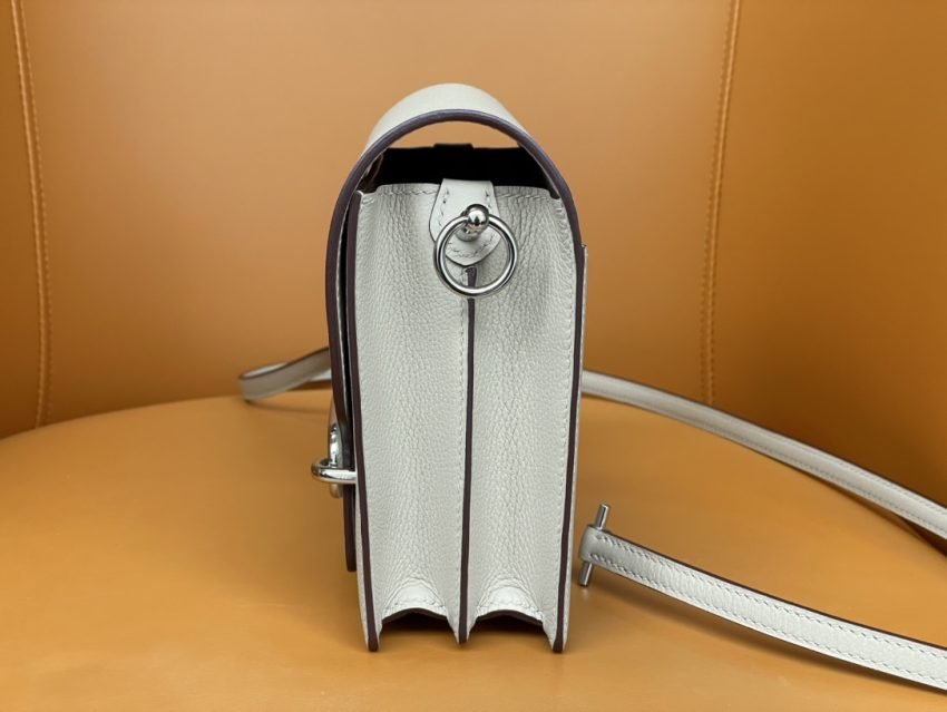 Replica Hermès Sac Roulis White - Image 5