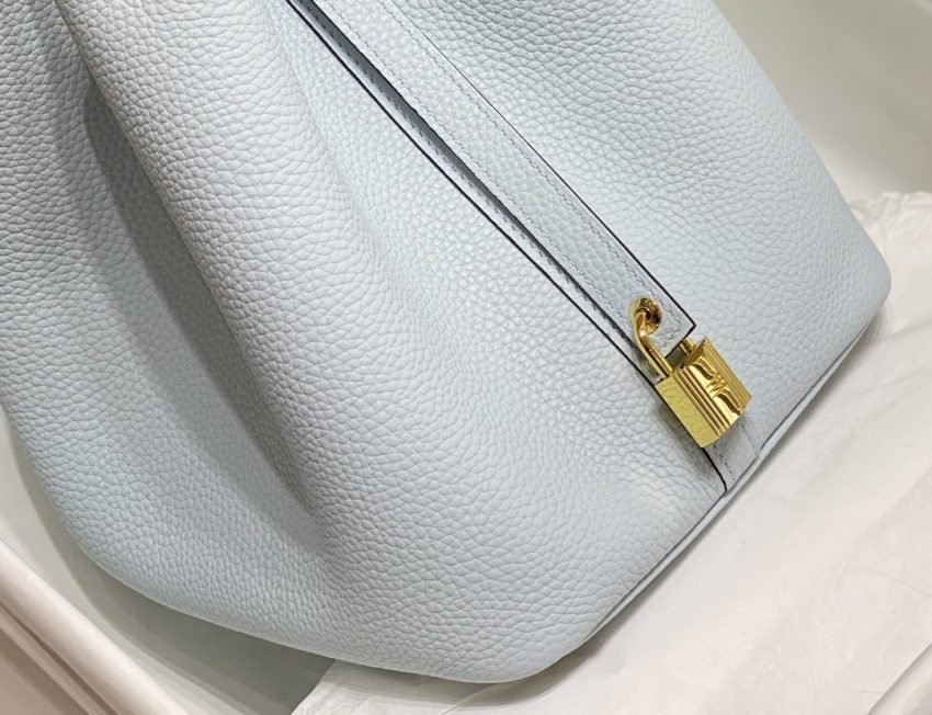 Fake Hermès Picotin Lock Holy Grail Blue - Image 4