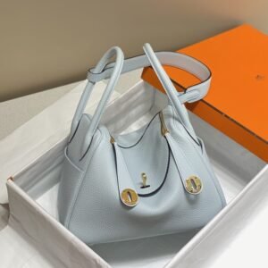 Fake Hermès Lindy Grail Blue