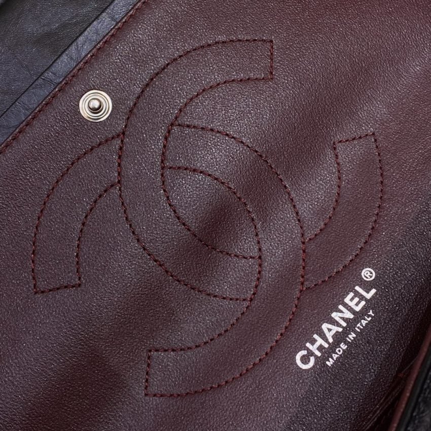 CHANEL 2.55 Bag Large Black - Image 6