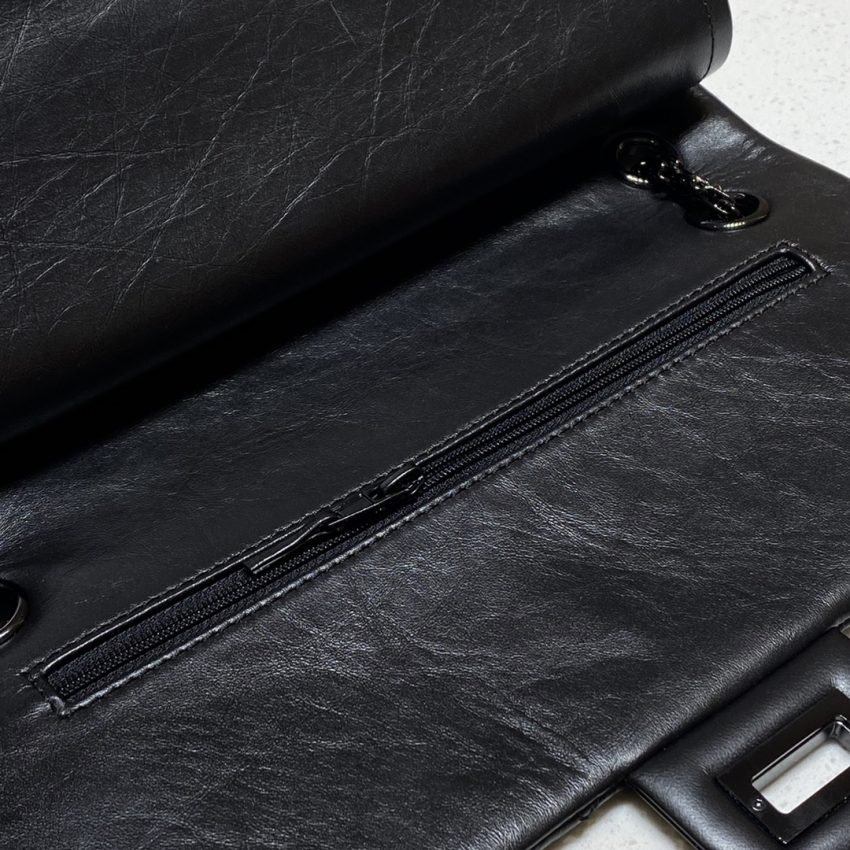 CHANEL 2.55 Bag Large Black - Image 7