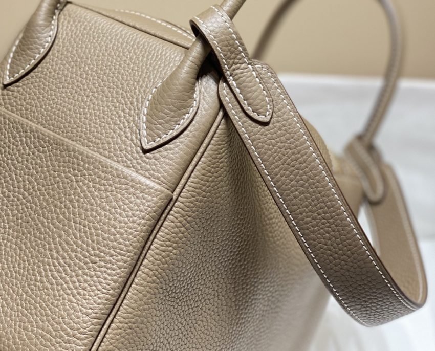 Fake Hermès Lindy Elephant Gray - Image 7