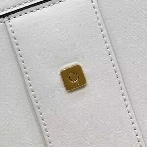 Alternative view of Fake Fendi Peekaboo With Patch Pocket White