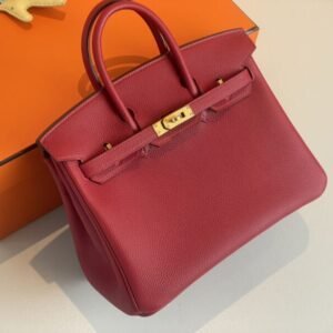 Alternative view of Replica Hermès Birkin Red