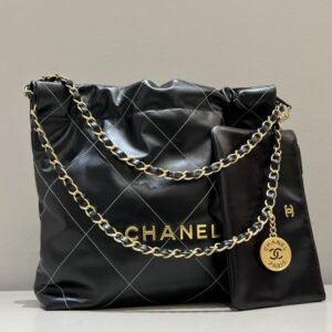 Alternative view of CHANEL 22 Medium Handbag Black