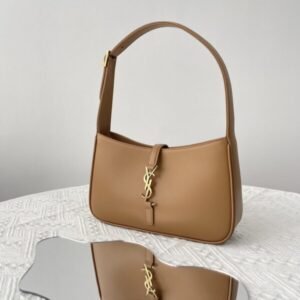 Alternative view of Fake YSL Le 5 A 7 Hobo Brown