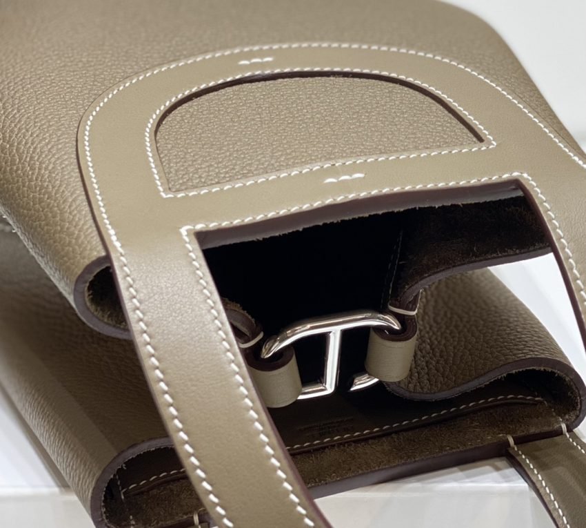 Replica Hermès The Loop Elephant Grey - Image 5