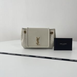 Alternative view of Replica YSL Nolita White