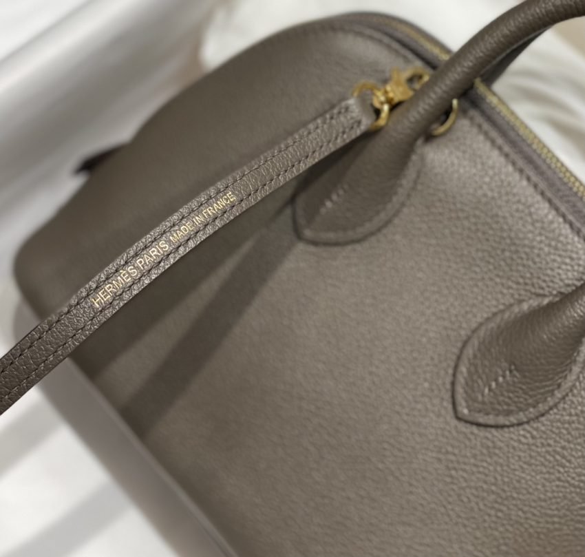 Replica Hermès Mini Bolide – Tin Gray - Image 6