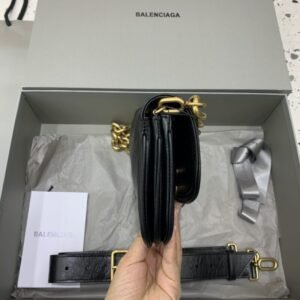 Alternative view of Replica Balenciaga Small Bb Black