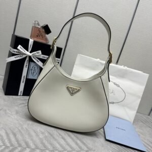 Fake Prada Cleo Medium White