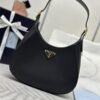 Fake Prada Cleo Medium Black