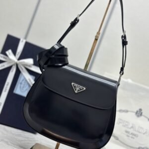 Replica Prada Cleo Black Bag With Flap