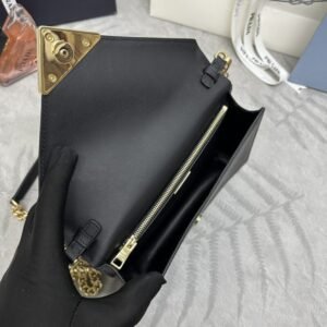 Alternative view of Replica Prada Saffiano Black Small Envelope