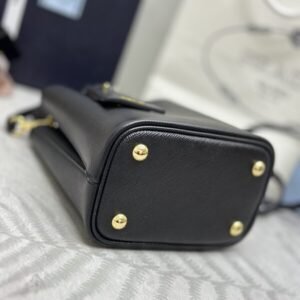 Alternative view of Fake Prada Saffiano Black Bucket Black
