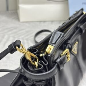 Alternative view of Fake Prada Leather Handbag Black