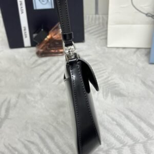 Alternative view of Fake Prada Cleo Small Black Flap