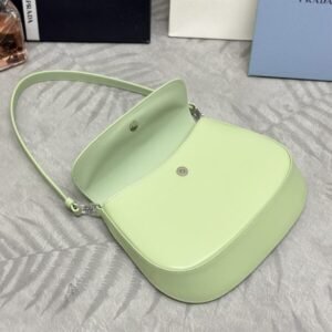 Alternative view of Replica Prada Cleo Small Green Flap