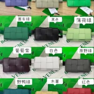 Alternative view of Replica Bottega Veneta Cassette Belt Bag All Colors