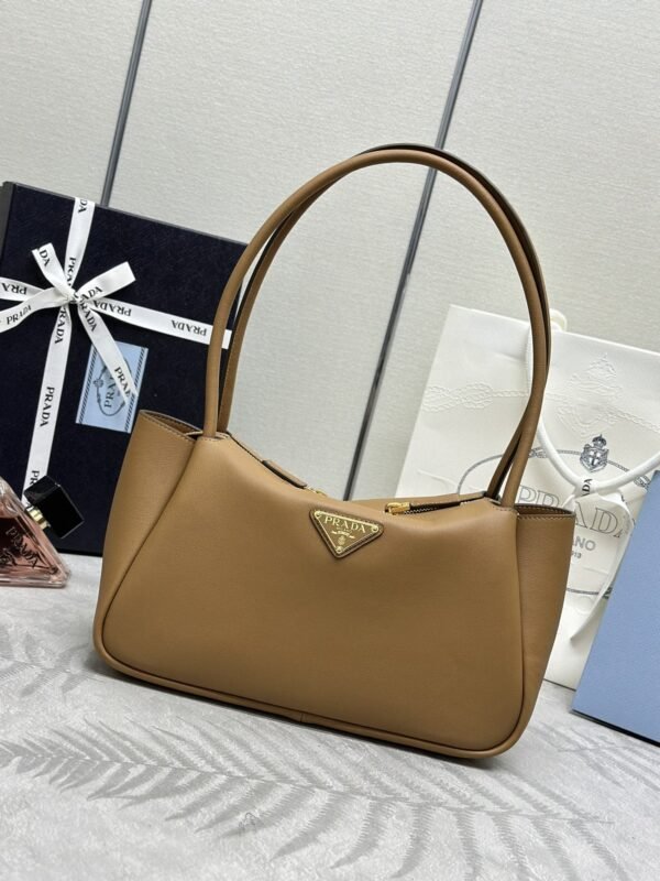 Fake Prada Medium Caramel Shoulder Bag