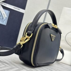Alternative view of Fake Prada Mini Top – Handle Bag Black