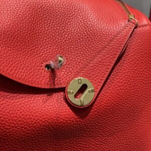 Alternative view of Fake Hermès Lindy Red