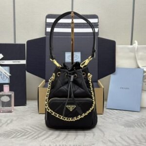 Fake Prada Black Re – Nylon Bucket Bag