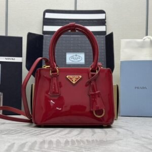 Replica Prada Galleria Red Patent