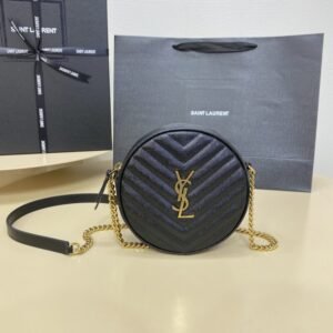 Replica YSL Vinyle Black