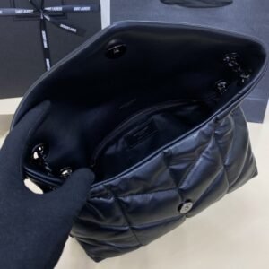 Alternative view of Fake YSL Loulou All Black Puffer
