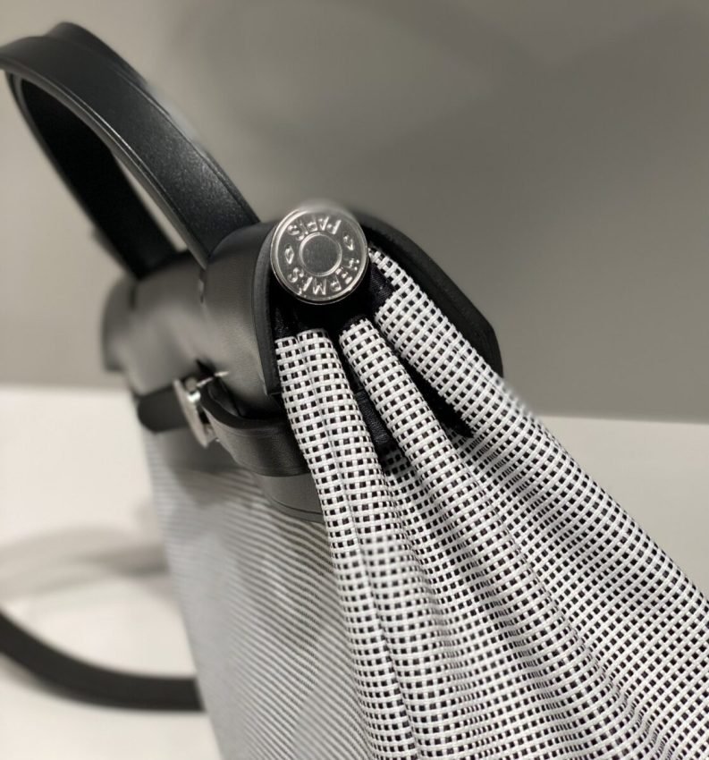 Replica Hermès Herbag 31Cm White - Image 7