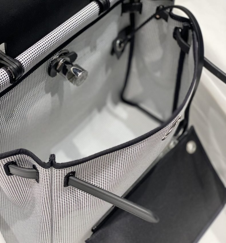 Replica Hermès Herbag 31Cm White - Image 8