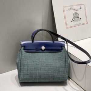 Fake Hermès Herbag 31Cm Green